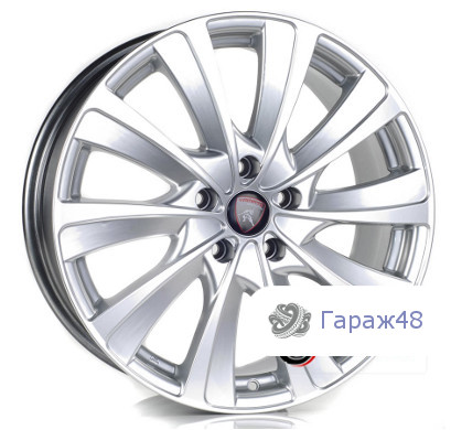 Yamato Samurai Goro-no Tokimine R18 / 7.5J PCD 5x112 ET 42 ЦО 57.1 Литые Серебристый
